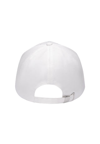 Unisex Love Twill Front Mesh Trucker - White