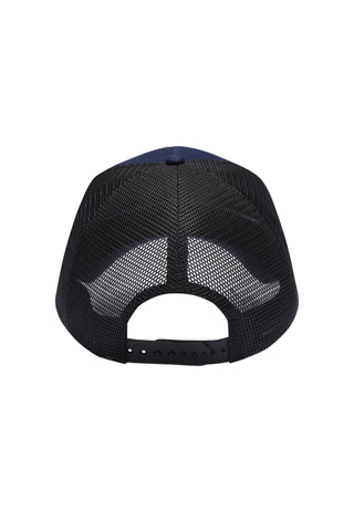 Unisex The Corpse Twill Front Mesh Trucker - Navy