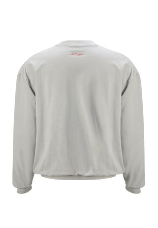 Herren Tiger-Vintage Roar Rundhals-Sweatshirt – Grau