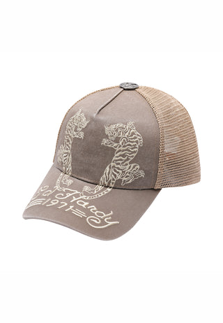 Unisex Desert Tiger Trucker - Beige