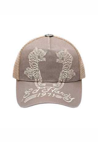 Unisex Desert Tiger Trucker - Beige