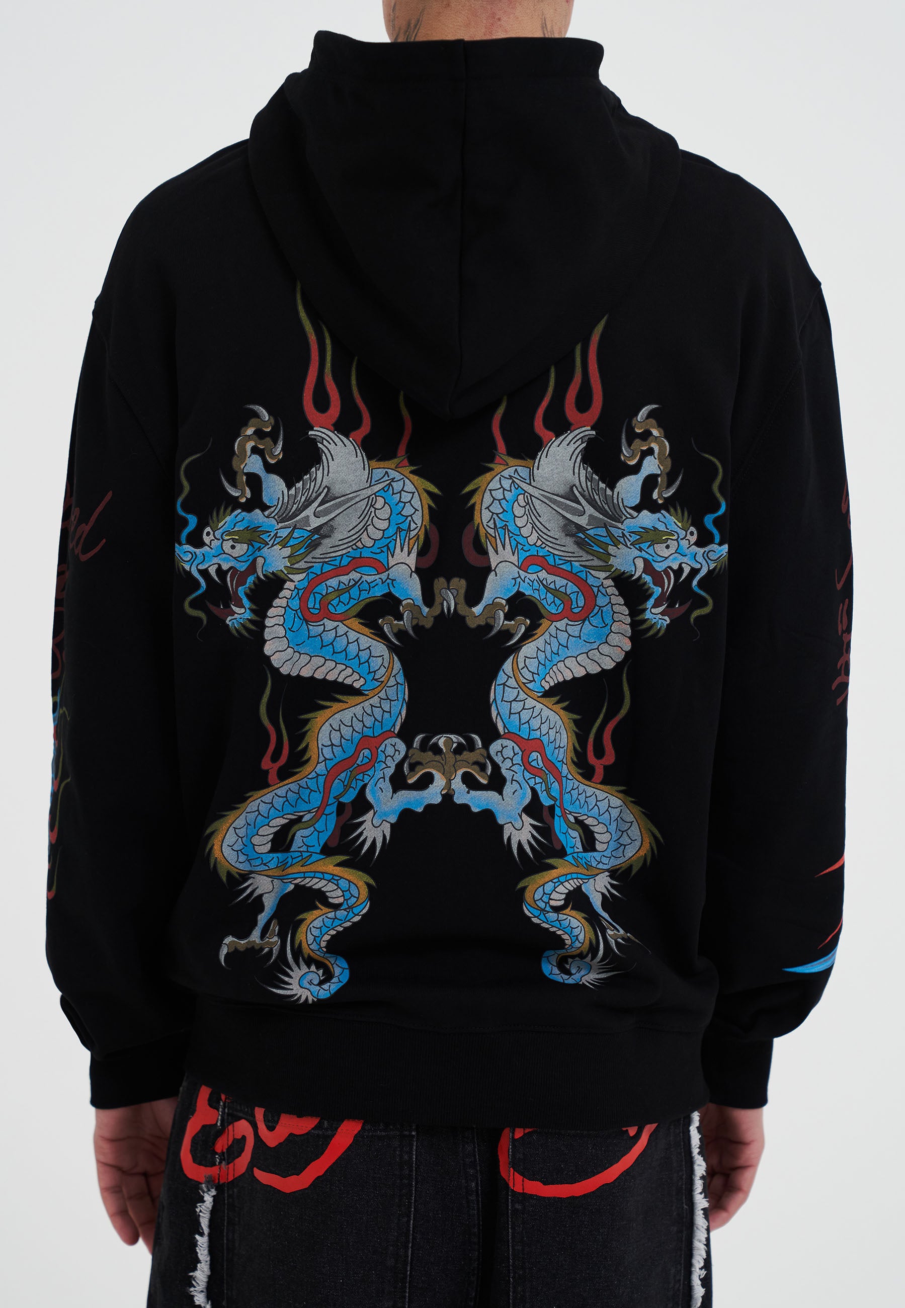 Sudadera Con Capucha Trapstar X Ed Hardy Hombre Gris España