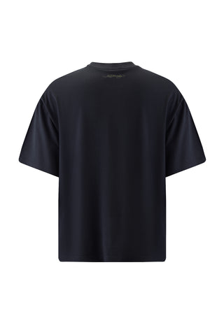 Heren Hollywood Swallow Relaxed T-shirt - Zwart