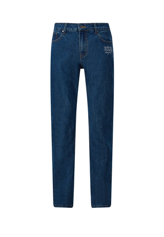 Heren Koi-Merge denimbroek jeans - Indigo