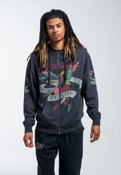 Ed hardy hot sale hoodie mens