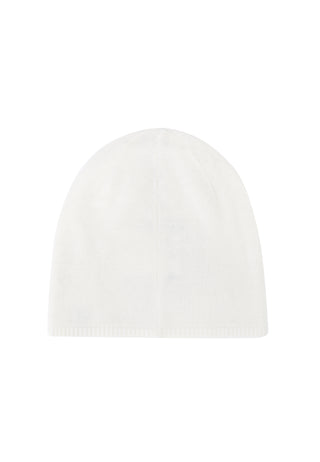 Unisex Lks-Skull Beanie Hat - White