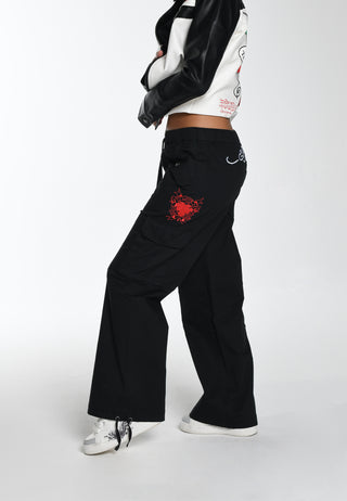 Brave Heart Cargo-bukse for kvinner - svart