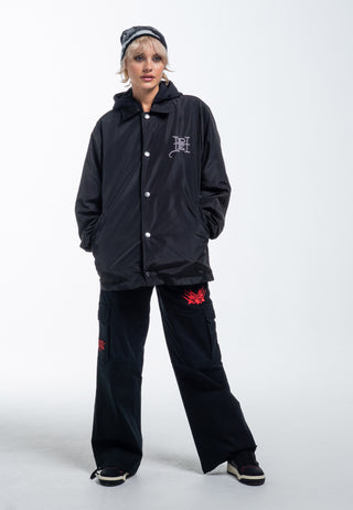 Fireball Dragon Coach-jakke til kvinder - sort