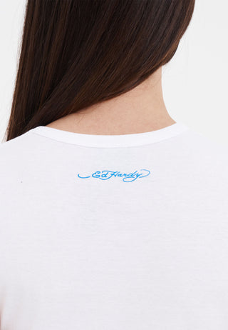 Koi-Baby-T-Shirt für Damen – Weiß