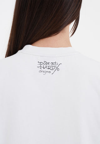 T-skjortetopp for kvinner i New York City - grå