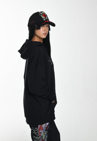 Dames NYC Mono-hoodie - zwart