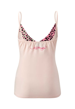 Pinkes Koi-Cami-T-Shirt für Damen – Pink