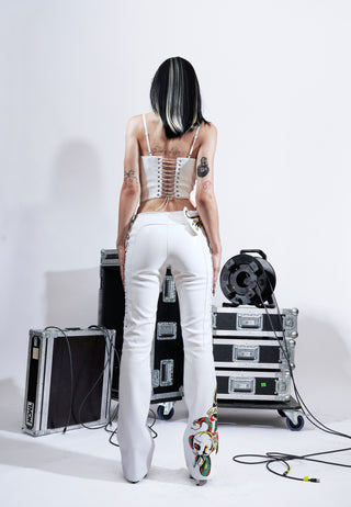 Dagger Pants - White