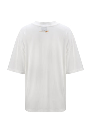 Dame Brave-Hearts kæreste T-shirt - Hvid