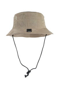 Drag-Cloud Bucket Hat - Stone/Chinchilla