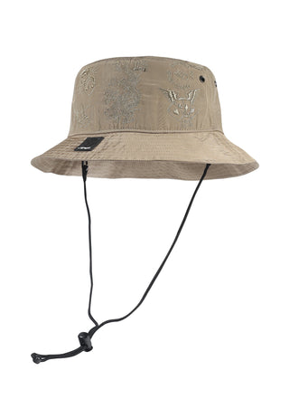 Sombrero de pescador Drag-Cloud - Piedra/Chinchilla