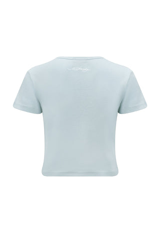 Koi-Baby-T-Shirt für Damen – Blau