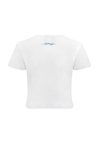Womens Koi-Baby T-Shirt - White