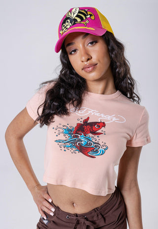 Koi-baby T-shirt til kvinder - Pink