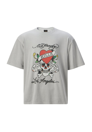 Herren Love-Kills Slowly T-Shirt – Grau