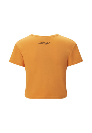 Dame Skunk-Power Baby T-Shirt - Orange