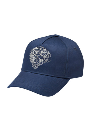 Tiger-Glow Cap - Marinblå/Reflekterande Silver