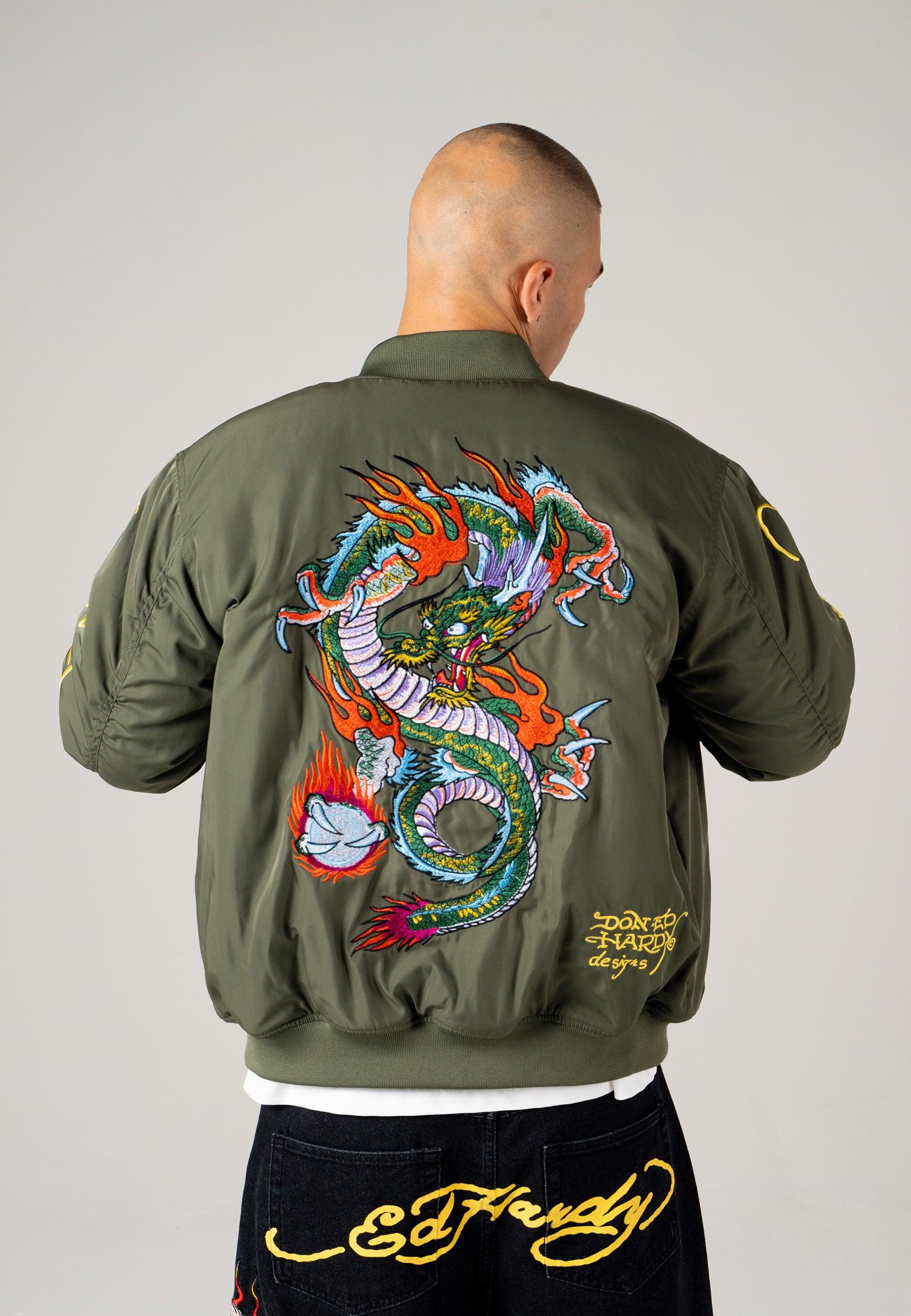 Buy Ed Hardy Camo Print Hooded Jacket - NNNOW.com