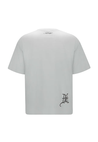 Herren Holly-Panther T-Shirt – Grau