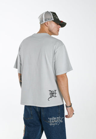 Herren Holly-Panther T-Shirt – Grau