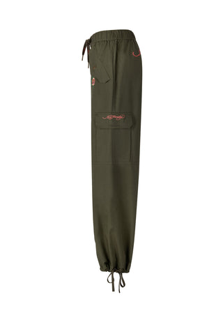 Naisten La-Cobra Cargo Pants -housut - oliivi
