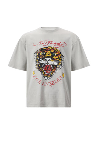 Miesten La-Tiger-Vintage T-paita - harmaa