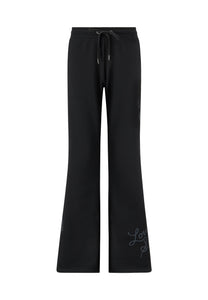 Womens Live-Fast-Slow Flared Trousers -  Black