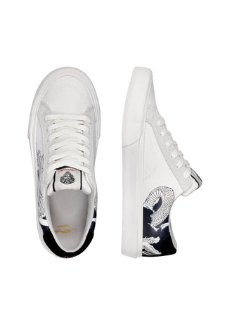 Męskie buty Skater Low - Fierce - Białe