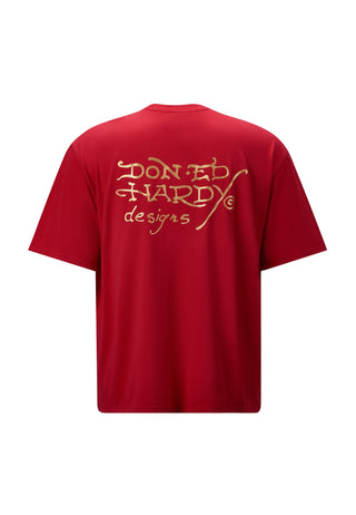 New York City T-skjorte for menn - rød