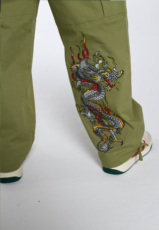 Herr Nu-Dragon-Ankle Woven Combat - Khaki