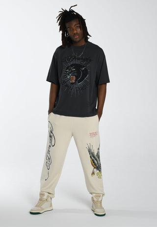 Heren Panther-Diego T-shirt - Zwart