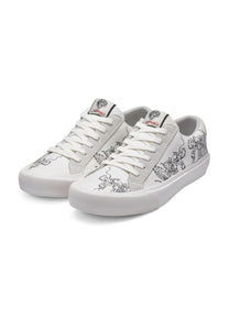 Skater Low pour hommes - Dargons - Blanc
