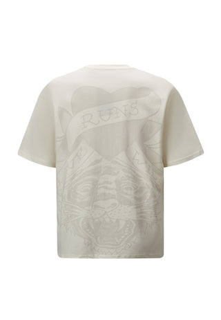 Herren Wild-Tiger T-Shirt – Grau